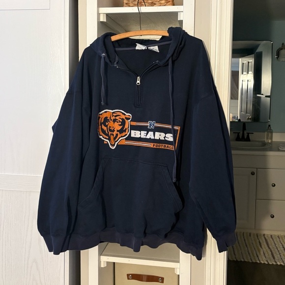 Majestic Other - Men's Navy Blue Bears Hoodie Sweater
